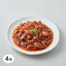 품애복 맛있는 고추장 생오리 불고기, 4개, 300g