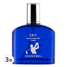 씨피원 SPORTS 투어 프로 72 아쿠아블루 포 맨 토너, 3개, 150ml