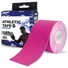 Cozeny 珂澤妮 Kinesiology tape 肌肉運動膠帶/肌內效貼布 桃紅色, 1個