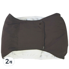 딩동펫 강아지 방수 매너벨트 브라운, 중형, 1개입, 2개