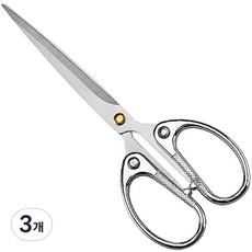 Ance 多用途不銹鋼剪刀超大號, 銀, 3個
