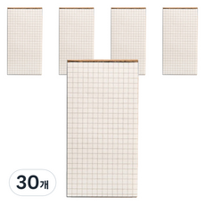 Goodify 便攜筆記本 會議 錯題本 行程規劃本 待辦清單, 方格, 50張, 30個