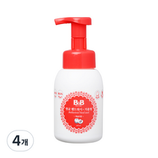 비앤비 항균 핸드워시, 300ml, 4개
