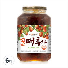 다농원 꿀대추차, 1개입, 6개, 1kg