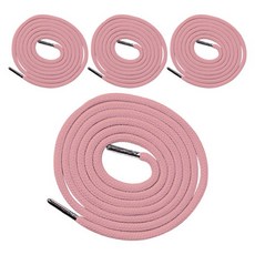 동대문단추왕 고급 원형 후드끈 철팁 스트링, 인디핑크, 4개