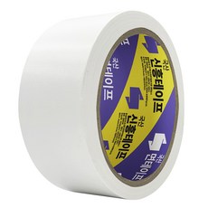 신흥테이프 라바 청면테이프 48mm x 15M 흰색, 1개