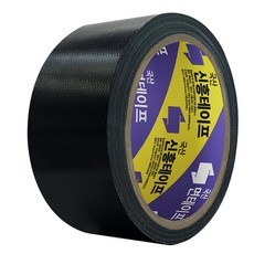 신흥테이프 라바 청면테이프 48mm x 15M 검정, 1개