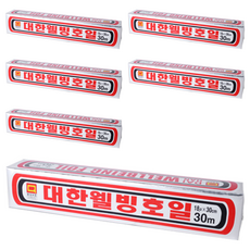 대한웰빙 호일 18마이크로, 6개