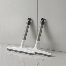 Novea 浴室除水刮刀, 灰色, 2個