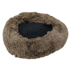 毛絨寵物睡窩 950g, L號(70cm), 卡其色, 1個