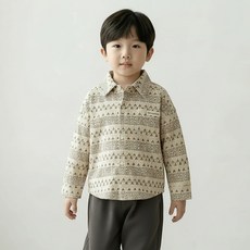 CONTIKIDS 兒童時尚印地安襯衫