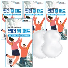 Thunder 腋下止汗貼 20片, 4個