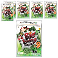 TAO KAE NOI 小老板 超級大海苔 經典味, 54g, 6包