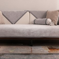 Market Plan 素色天鵝絨沙發墊