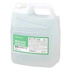 KUMANO 熊野油脂 Pharmaact 弱酸性洗手液補充裝, 4L, 1桶
