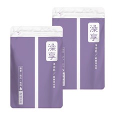 澡享 沐浴乳補充包 紫藤月光花, 95%以上源自天然, 添加玻尿酸保濕成分, 650g, 2組