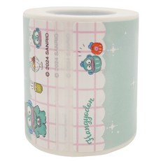 NIIMBOT B21S/B1專用防水貼紙人魚漢頓8m, 45 x 70mm, 110張, 1捲