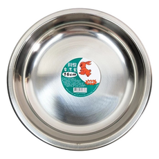 Le idea 樂德兒 304不鏽鋼圓盤 台灣製造 安全耐用 多功能用途, 1入, 16 cm, Silver