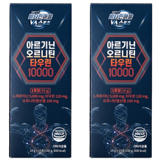 비타민마을 아르기닌 오르니틴 타우린 10000, 15회분, 2개