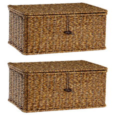 Ninshop 拉丁字母大寫, 深棕色, 2個