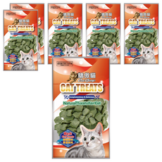 Pet Village 魔法村 貓咪葉綠薄荷潔牙片, 6個, 50g, 薄荷