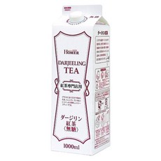 HOMER 伯爵紅茶 無糖, 1L, 1入