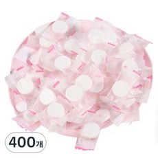 떼루와 蠶絲壓縮硬幣面膜紙, 400個, 單一顏色