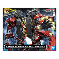 BANDAI 1/144 BANDAI HG 鋼彈創鬥者 元宇宙 合成獸風暴巨人鋼彈 組裝模型, 1個