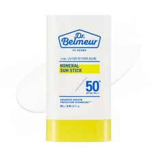 닥터벨머 UV 더마 무기자차 선스틱 SPF50+ PA+++, 20g, 1개