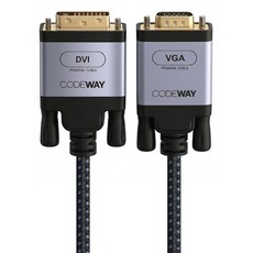 CODEWAY VGA公 to VGA公 影音螢幕傳輸線, 1條, 1.5m