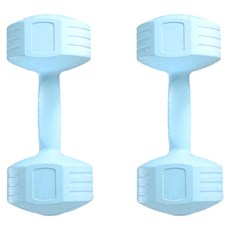 AD-ROCKET 絕美限定糖果啞鈴 (藍色) PVC鐵砂混合物 尺寸10x17.5cm, 1.5kg, 2個