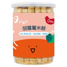 日初禾作 好棒棒米餅 8個月以上, 胡蘿蔔, 40g, 1罐