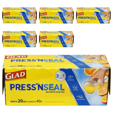 Glad 迷你強力保鮮膜 20cm x 40m, 6個