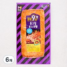 주부구단 통그릴 로스트햄, 480g, 6개
