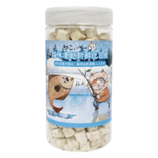 Neko 吶一口 貓咪凍乾，新鮮比目魚，無添加，健康零食, 80g, 1罐