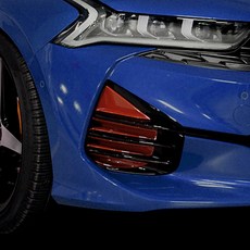 벤딕트 실외 카본패턴 몰딩 프론트 범퍼가니쉬 2p, K5 DL3