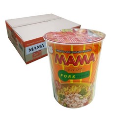 MAMA 豬肉風味杯麵 70g, 12入