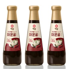 백설 프리미엄 매운굴 소스, 350g, 3개