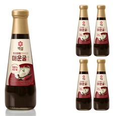 백설 프리미엄 매운굴 소스, 350g, 5개
