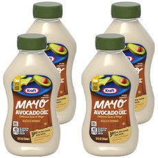 크래프트 아보카도 오일 마요네즈, 4개, 354ml