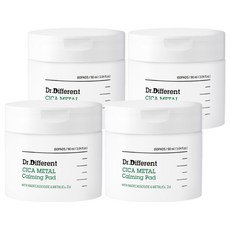 닥터디퍼런트 시카 메탈 카밍 패드 90ml, 60매입, 4개
