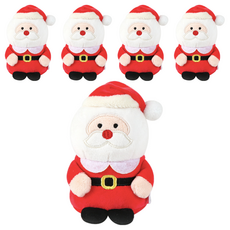 MOCHITOWN 聖誕老人造型可微波小麥熱敷袋 14cm, 5個