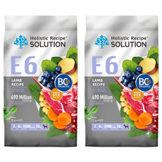Holistic Recipe SOLUTION 耐吉斯 高齡犬關節保健配方無穀乾糧 E6, 銀髮羊肉餐, 2.04kg, 2袋