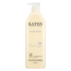 KA'FEN 卡氛 亞希朵酸性蛋白護色洗髮精, 800ml, 1瓶