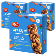 後能量棒平衡 3p, 150g, 3盒