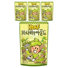 바프 와사비맛 아몬드, 190g, 4개