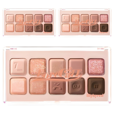 lilybyred 浪漫情懷10色眼影盤, 07 玫瑰鍵盤, 3入