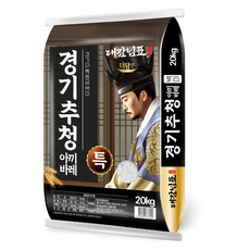 더담은 경기미 추청 아끼바레 쌀 특등급, 20kg, 1개