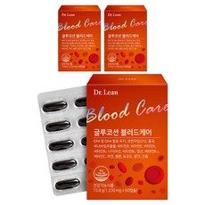 Dr.Lean Glucosion血液護理 73.8g, 60顆, 3個
