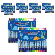 YOUNG ART 簽字筆 16色 男童用, 混色, 96個